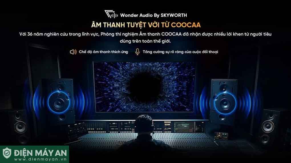 Google Tivi QLED Coocaa AI 4K 65 inch 65Y84